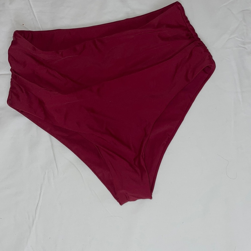 ZAFUL swim bottom burgundy
